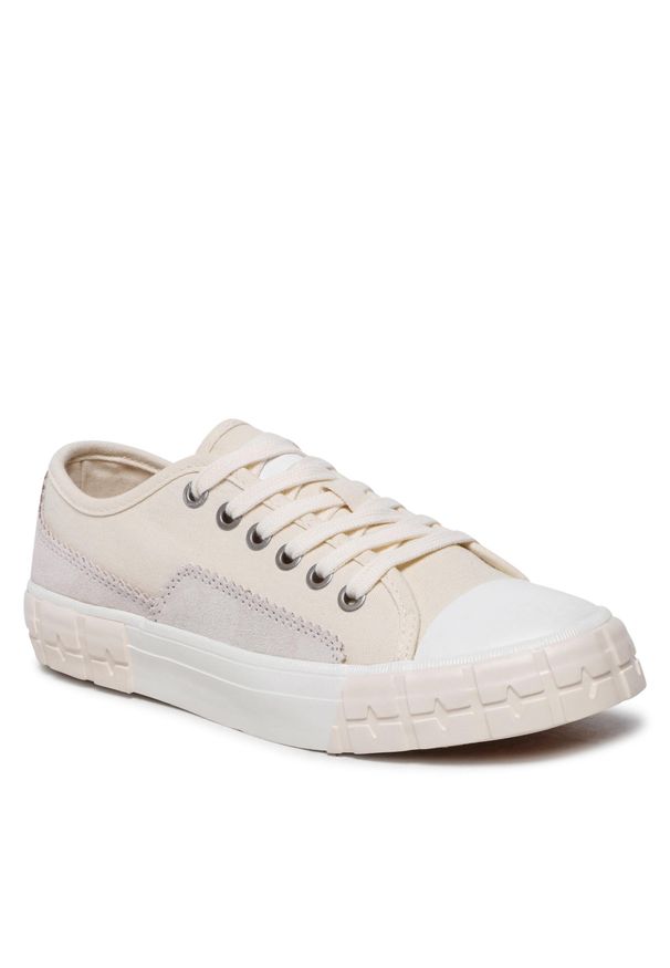 Trampki s.Oliver 5-23643-28 Begie Comb 410. Kolor: beżowy. Materiał: materiał