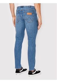 Wrangler Jeansy Larston W18SJX21Y 112322663 Niebieski Slim Tapered Fit. Kolor: niebieski