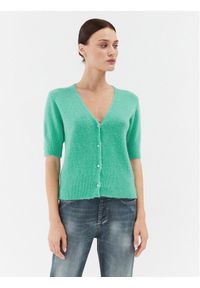 Please Kardigan M734723332 Zielony Regular Fit. Kolor: zielony. Materiał: syntetyk #1