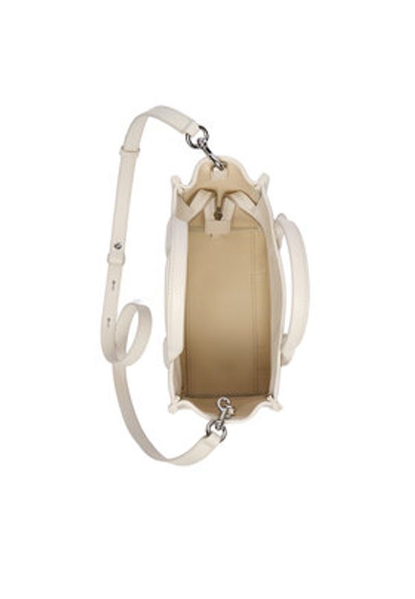 MARC JACOBS - Marc Jacobs Torebka The Leather Small Tote Bag H009L01SP21 Écru. Materiał: skórzane