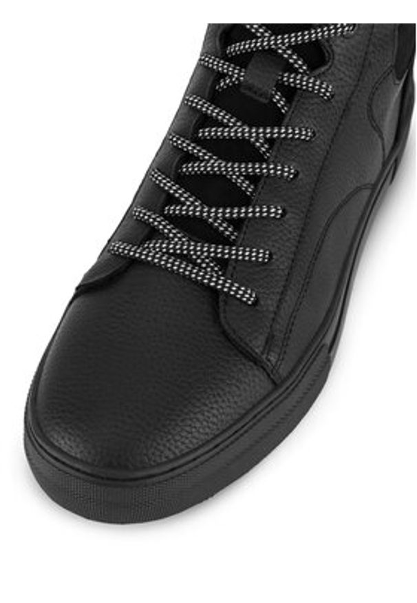 GAP - Gap Sneakersy PORTLAND CUP MID M GP505011AM-BKBK Czarny. Kolor: czarny. Materiał: materiał