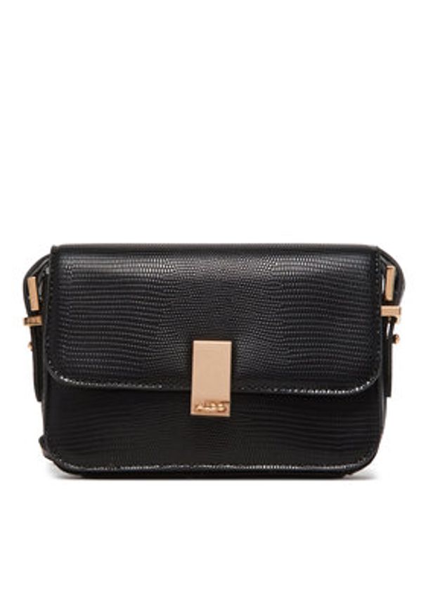 Aldo Torebka Eteini 13989641 Czarny. Kolor: czarny. Materiał: skórzane