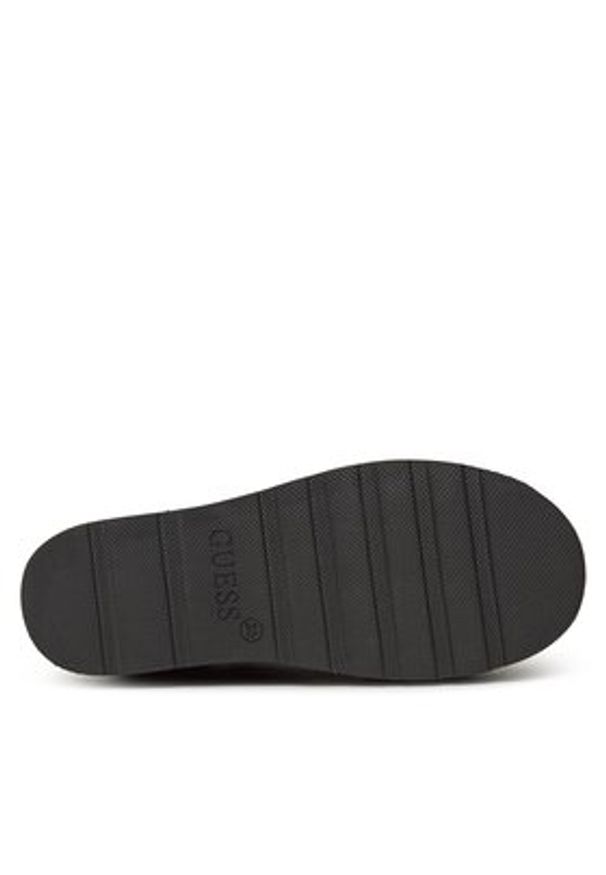Guess Botki Jillan FL8JAL FAL10 Brązowy. Kolor: brązowy. Materiał: skóra
