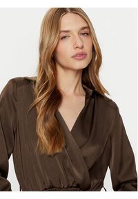 Rinascimento Sukienka koszulowa CFC0121838003 Brązowy Regular Fit. Kolor: brązowy. Materiał: syntetyk. Typ sukienki: koszulowe #2