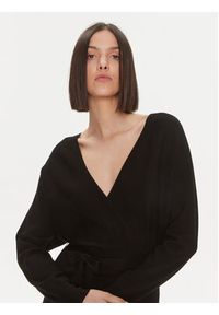 Liu Jo Sukienka dzianinowa 5F3031 MS49I Czarny Slim Fit. Kolor: czarny. Materiał: wiskoza #2