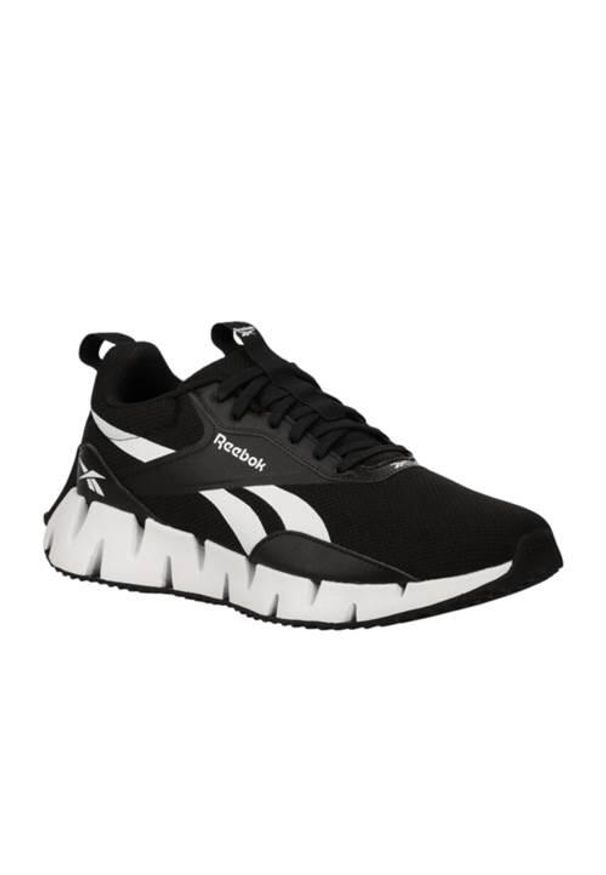 Buty do chodzenia męskie Reebok Zig Dynamica. Zapięcie: sznurówki. Kolor: czarny, biały, wielokolorowy. Materiał: syntetyk, tkanina, materiał. Szerokość cholewki: normalna. Sport: turystyka piesza