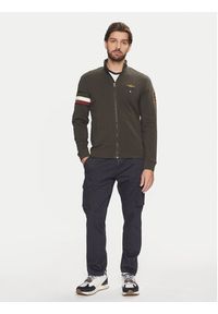 Aeronautica Militare Bluza 242FE1871F439 Khaki Regular Fit. Kolor: brązowy. Materiał: bawełna #4