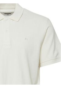 Blend Polo 20715297 Biały Regular Fit. Typ kołnierza: polo. Kolor: biały. Materiał: bawełna #4
