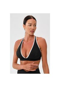 ROUGH RADICAL - Stanik sportowy fitness Rough Radical Mocha Active Sports Bra. Kolor: czarny. Sport: fitness