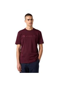Koszulka męska Champion SS Tee 220273. Kolor: czerwony #1