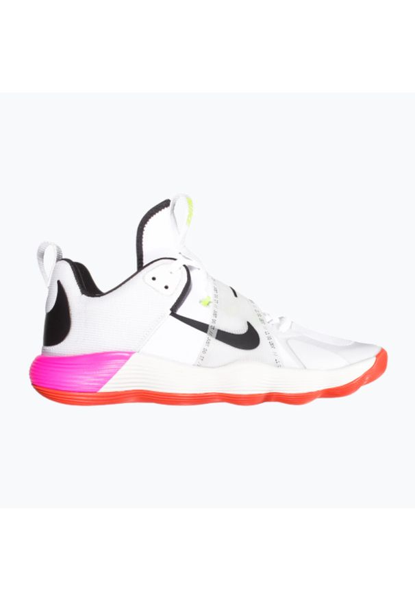 Buty do siatkówki Nike React Hyperset SE. Okazja: na co dzień. Kolor: czerwony, biały, różowy, wielokolorowy. Sport: siatkówka