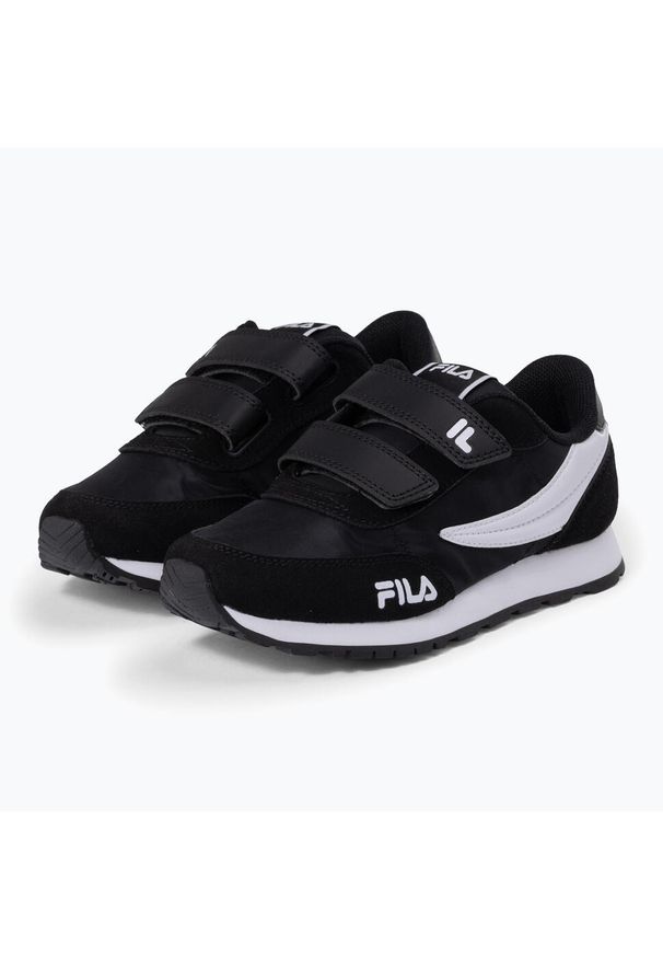 Fila - Buty dziecięce FILA Orbit Revolution Velcro. Kolor: czarny