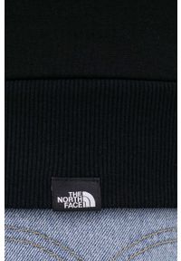 The North Face bluza bawełniana męska kolor czarny z nadrukiem. Okazja: na co dzień. Kolor: czarny. Materiał: bawełna. Wzór: nadruk. Styl: casual