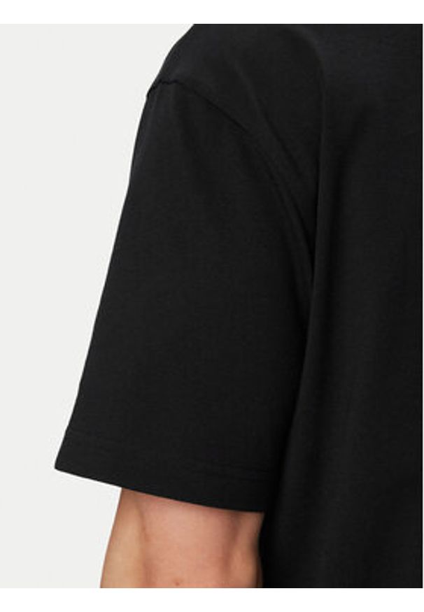 BOSS T-Shirt Ts Member Logo 50559854 Czarny Relaxed Fit. Kolor: czarny. Materiał: bawełna