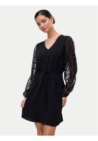 Vero Moda Sukienka koktajlowa Alva 10337473 Czarny Regular Fit. Kolor: czarny. Materiał: syntetyk. Styl: wizytowy