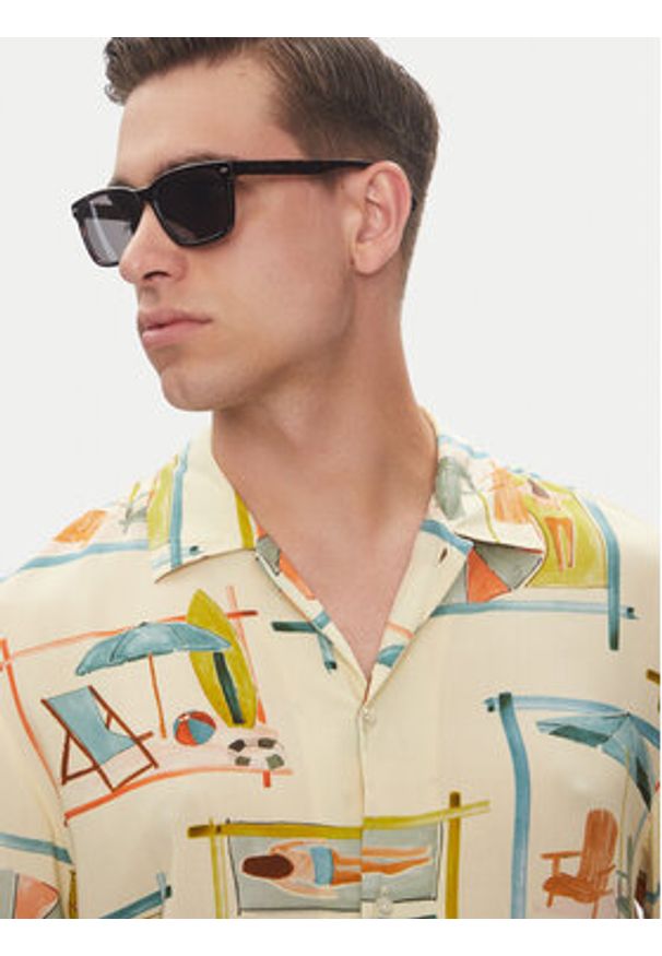 Baldessarini Koszula B3 76002.3722 Kolorowy Regular Fit. Materiał: wiskoza. Wzór: kolorowy