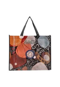 Kolorowa Damska Torba Zakupowa Anekke. Wzór: kolorowy. Styl: casual, elegancki. Rodzaj torebki: na ramię #8