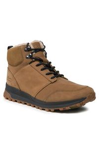 Clarks Trapery Atl Trek Up Wp 261735507 Beżowy. Kolor: beżowy. Materiał: nubuk, skóra #4