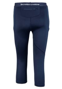 TECNIFIBRE - Legginsy Tecnifibre 3/4 Perf Tight marine S. Kolor: niebieski. Sport: tenis