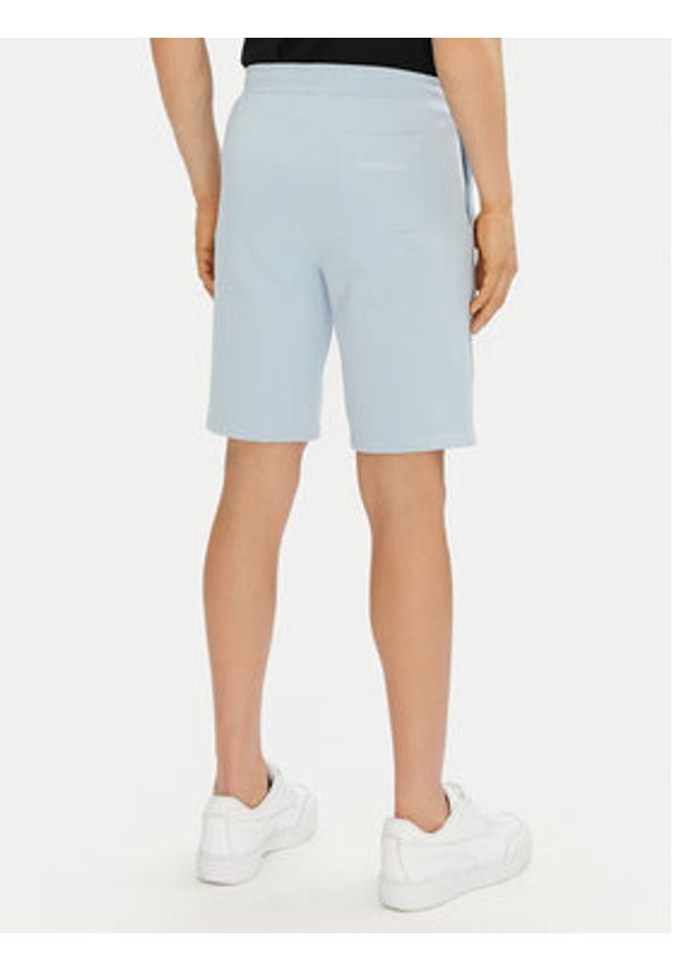 Karl Lagerfeld - KARL LAGERFELD Szorty sportowe 705014 552900 Niebieski Regular Fit. Kolor: niebieski. Materiał: bawełna. Styl: sportowy