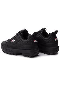 Fila Sneakersy Disruptor Low Wmn 1010302.12V Czarny. Kolor: czarny. Materiał: materiał