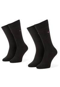 TOMMY HILFIGER - Skarpety długie Tommy Hilfiger. Kolor: czarny #1
