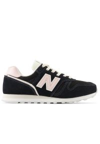 Buty New Balance WL373OE2 - czarne. Okazja: na co dzień. Kolor: czarny. Materiał: guma, syntetyk, zamsz, materiał, skóra. Szerokość cholewki: normalna. Model: New Balance 373