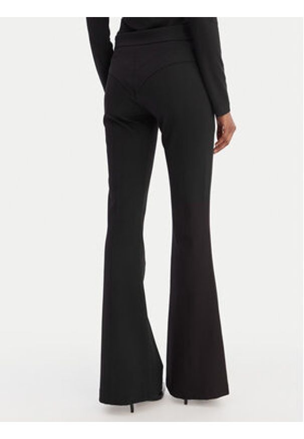 Versace Jeans Couture Spodnie materiałowe 80HAA115 J0092 Czarny Flare Fit. Kolor: czarny. Materiał: syntetyk