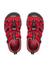 keen - Keen Sandały Seacamp II Cnx 1014470 Czerwony. Kolor: czerwony. Materiał: materiał #8