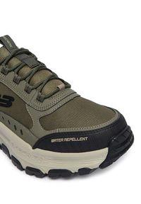 skechers - Skechers Trekkingi D'Lux Trekker 237565 OLMT Khaki. Kolor: brązowy. Materiał: materiał. Sport: turystyka piesza #4