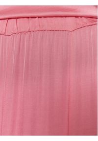ViCOLO Spódnica midi TB0036 Różowy Regular Fit. Kolor: różowy. Materiał: wiskoza