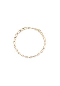 W.KRUK - Bransoletka złota. Materiał: złote. Kolor: złoty. Wzór: ze splotem #1