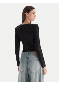 Hugo - HUGO Body Dammery 50546238 Czarny Slim Fit. Kolor: czarny. Materiał: syntetyk