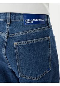 Karl Lagerfeld Jeans Szorty jeansowe B2W10067 Niebieski Straight Fit. Kolor: niebieski. Materiał: bawełna #2