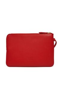 Pinko - PINKO Torebka Wristlet PE 25 PCPL 104353 A0F1 Czerwony. Kolor: czerwony. Materiał: skórzane #4