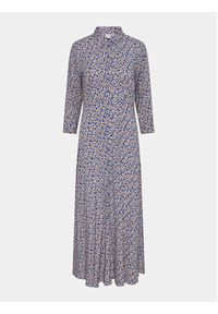 YAS Sukienka koszulowa Savanna 26022663 Kolorowy Loose Fit. Materiał: wiskoza. Wzór: kolorowy. Typ sukienki: koszulowe #5