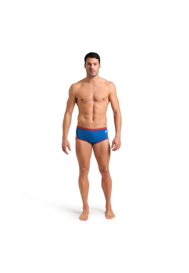 Szorty Kąpielowe Arena Icons Swim Low Waist Short. Kolor: niebieski. Materiał: materiał