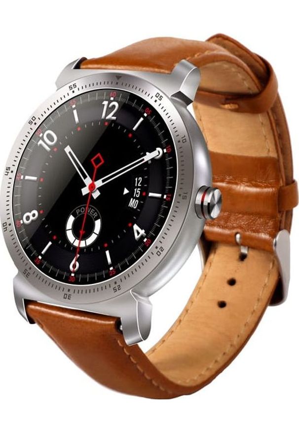 Smartwatch Garett Electronics GT20S Brązowy (gt20s_sreb_skor). Rodzaj zegarka: smartwatch. Kolor: brązowy