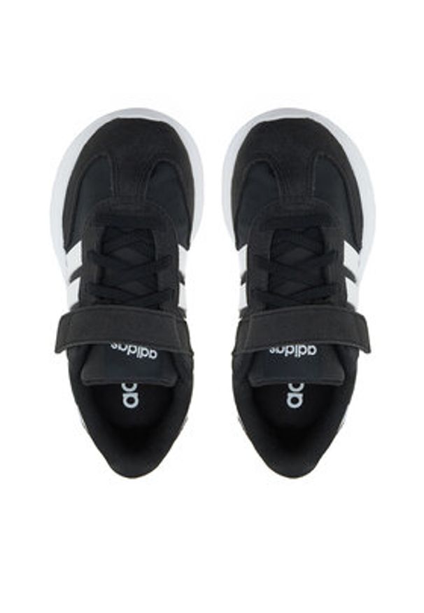 Adidas - adidas Sneakersy Run 70s 2.0 Shoes Kids JI4688 Czarny. Kolor: czarny. Materiał: materiał. Sport: bieganie