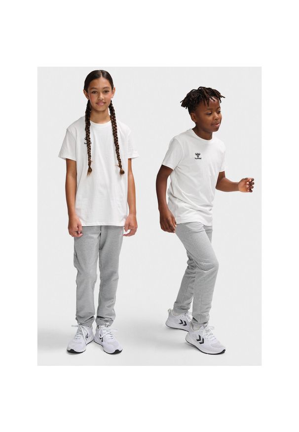 Koszulka Bawełniana Hummel Go Cotton T-Shirt S/S. Kolor: biały. Materiał: bawełna