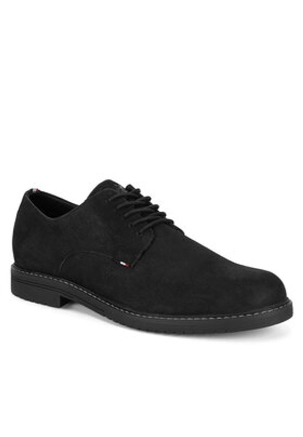 U.S. Polo Assn. Półbuty SANTOS001M/DL1 Czarny. Kolor: czarny. Materiał: skóra, nubuk