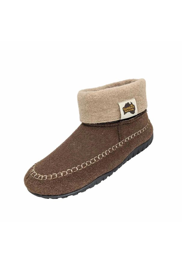 Gumbies - Kapcie UNISEX GUMBIES THREDBO. Kolor: brązowy