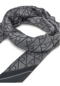 Calvin Klein Chusta Emblem Aop Jacquard Square Scarf LV04F8080G Czarny. Kolor: czarny #4