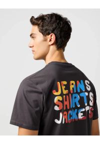 Wrangler - MESKA KOSZULKA WRANGLER BIG GRAPHIC TEE FADED BLACK 112362816 #2