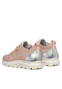 Geox Sneakersy D Spherica D55NUE 09TBN C8Z1W Różowy. Kolor: różowy. Materiał: materiał