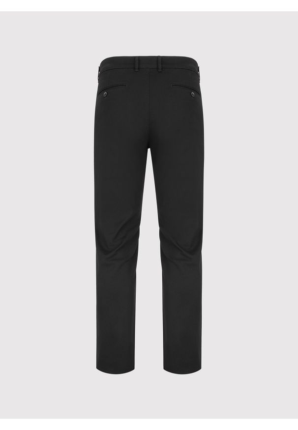 Pako Lorente - PAKO LORENTE - Czarne spodnie męskie. Okazja: na co dzień. Kolor: czarny. Materiał: bawełna, elastan. Sezon: wiosna. Styl: casual
