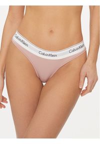 Calvin Klein Underwear Stringi 0000F3786E Różowy. Kolor: różowy. Materiał: bawełna #1
