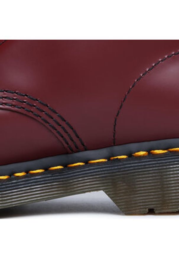 Dr. Martens Glany 1460 Smooth 11822600 Bordowy. Kolor: czerwony. Materiał: skóra