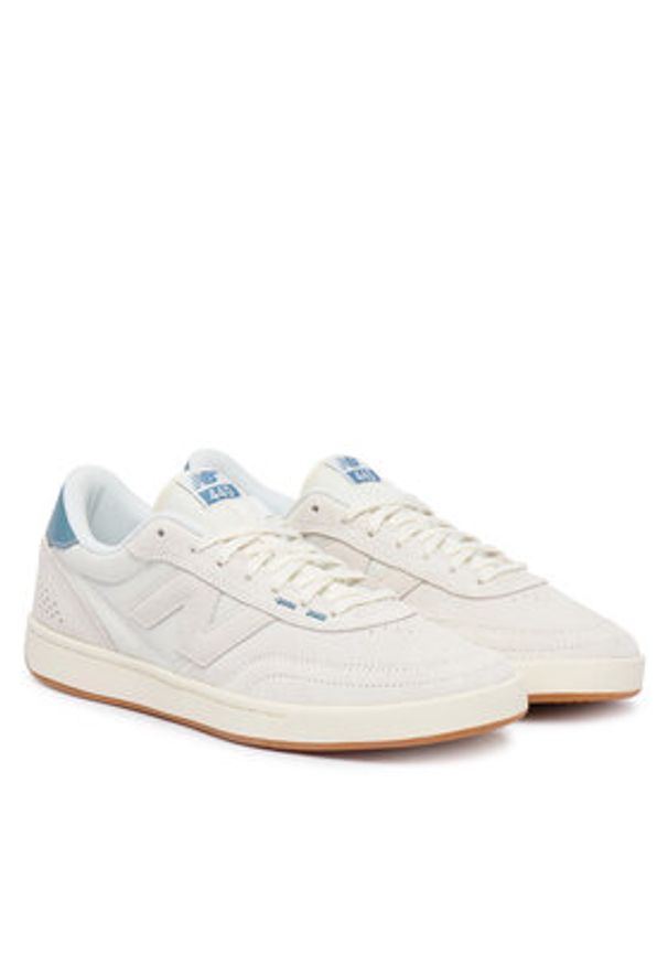 New Balance Sneakersy Numeric 440v2 UN440NRU Kremowy. Kolor: kremowy. Materiał: zamsz, skóra