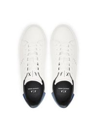 Armani Exchange Sneakersy XUX001 XV093 K709 Biały. Kolor: biały. Materiał: skóra #4